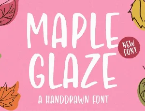 Maple Glaze font