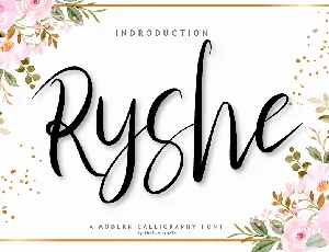 Ryshe font