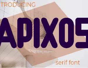 Apixos font