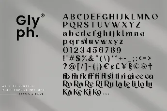 Bestigia font