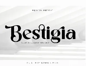 Bestigia font