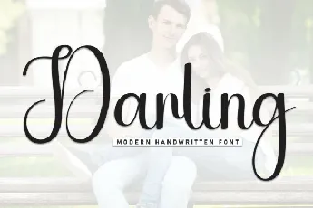 Darling Calligraphy font