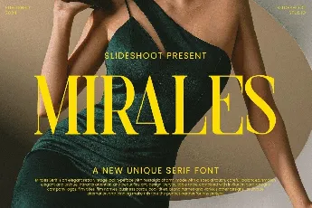 Mirales font