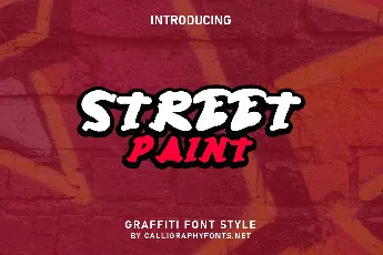 Street Paint Demo font