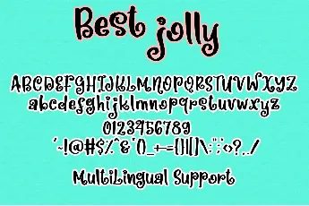 Best Jolly font