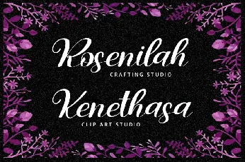 Ashley Rosa font