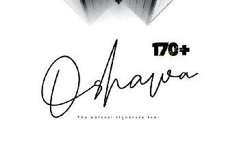 Oshawa font