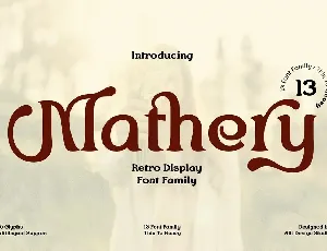 Mathery font