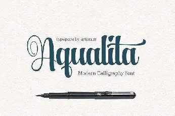 Aqualita font