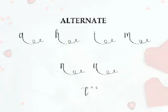 Valentine Script font