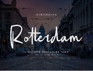 Rotterdam Script Free Download font