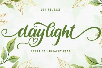 Daylight font