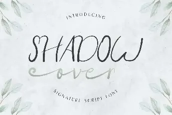 Shadow Over Demo font