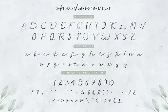 Shadow Over Demo font