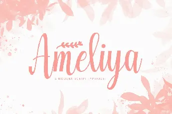 Ameliya font