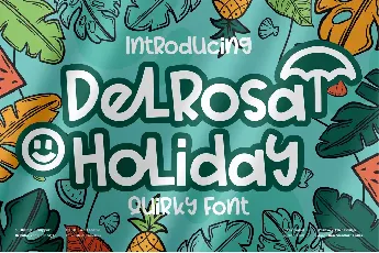 Delrosa Holiday font