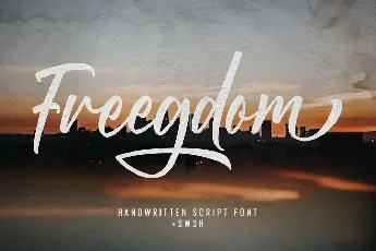 Freegdom font