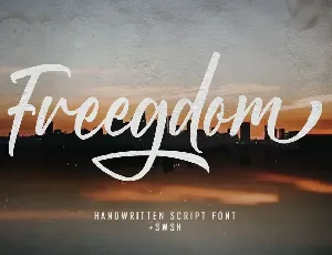 Freegdom font