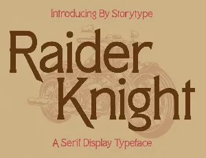 Raider Knight font