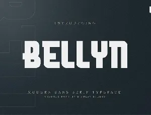 Bellyn font