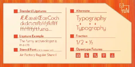 Air Factory font