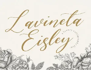 Lavineta Eisley Luxury Calligraphy font