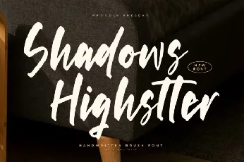 Shadows Highstter font