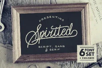 Spirited Family Free font