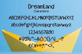 Dreamland ATC font