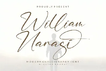 William Narasi font