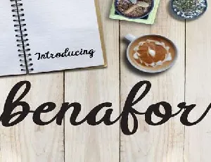 BTX Benafor font