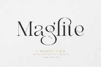 Maglite font