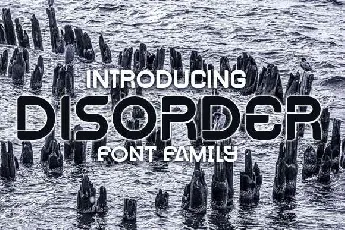 Disorder font