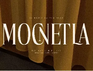 Mocnetla font