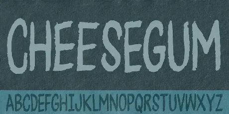 Cheesegum DEMO font