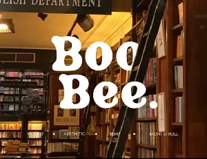 BooBee font