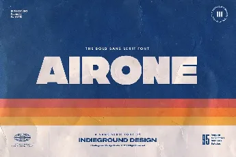 Airone font