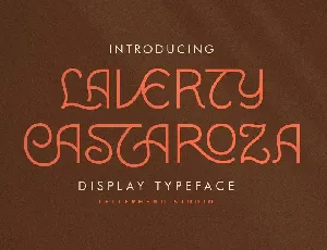 Laverty Castaroza font