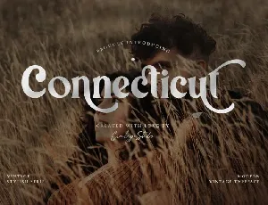 Connecticut font