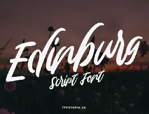 Edinburg Script font