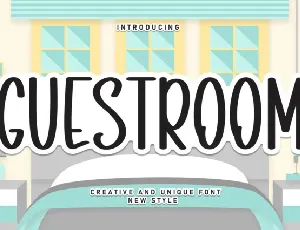 Guestroom Brush font