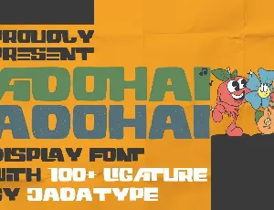 Adohai font