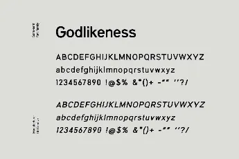 Godlikeness font