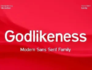 Godlikeness font