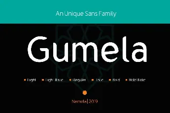 Gumela DEMO font