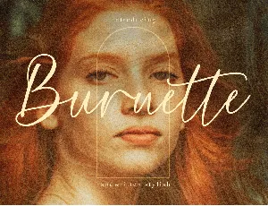 Burnette Demo font