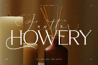 Fanttor Howery font