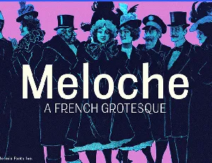 Meloche font