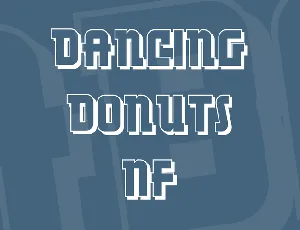 Dancing Donuts NF font