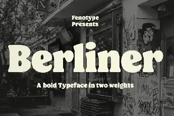 Berliner Typeface font